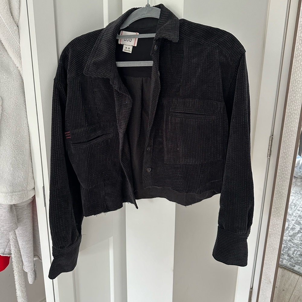 Urban outfitters cropped shacket